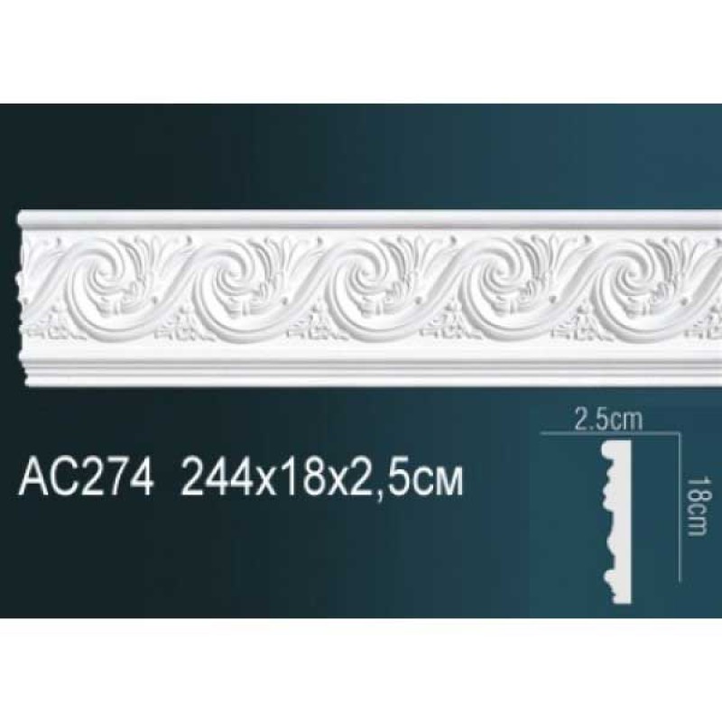 Молдинг с рисунком AC274