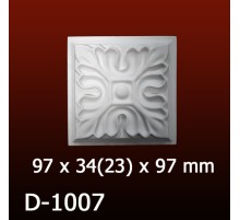 Дверной декор D1007(97*34/23*97) OptimalDecor