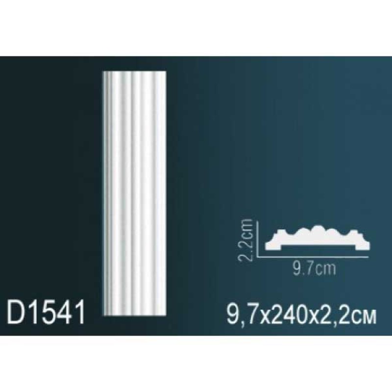 Обрамление дверных проемов молдинг гибкий D1541F