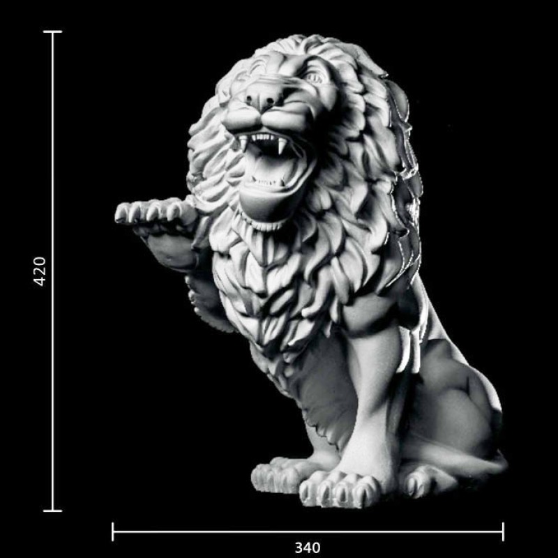 Статуя Лев (правост.) LV-001