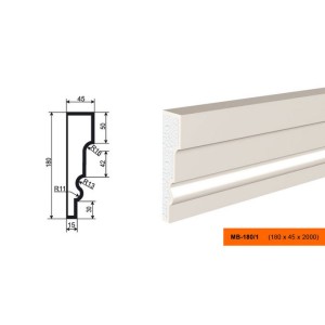 Молдинг МВ-180/1 (МС-135)