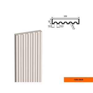 Пилястра ПЛВ - 250/5 (тело)