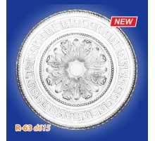 Розетка потолочная из полистирола R63