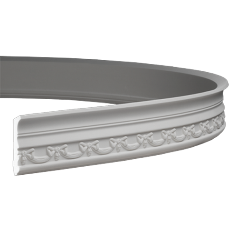 потолочный плинтус с орнаментом 1.50.186 гибкий