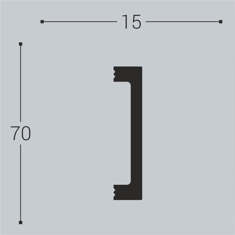 Наличник Н17 70-15