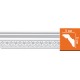 DT9811 плинтус из полиуретана 