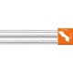 95637 гибкий потолочный плинтус с орнаментом DECOMASTER