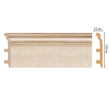 D233-18D ШК/8 Плинтус напольн.DECOMASTER(120*23*2400 мм)