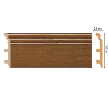 D233-85 ШК/8 Плинтус напольн.DECOMASTER(120*23*2400 мм)