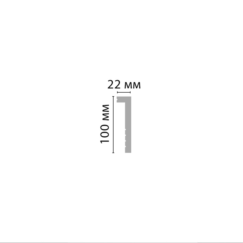 Плинтус напольный D171ДМ 