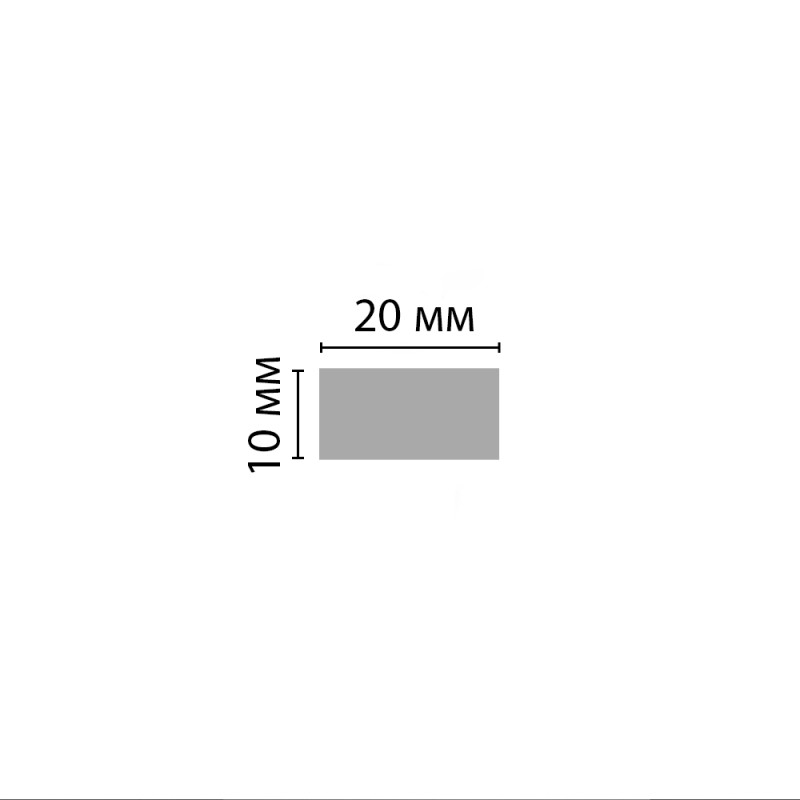 Молдинг D047-1632G ДМ(20*10*2900 мм)