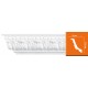 95647 потолочный плинтус с орнаментом DECOMASTER