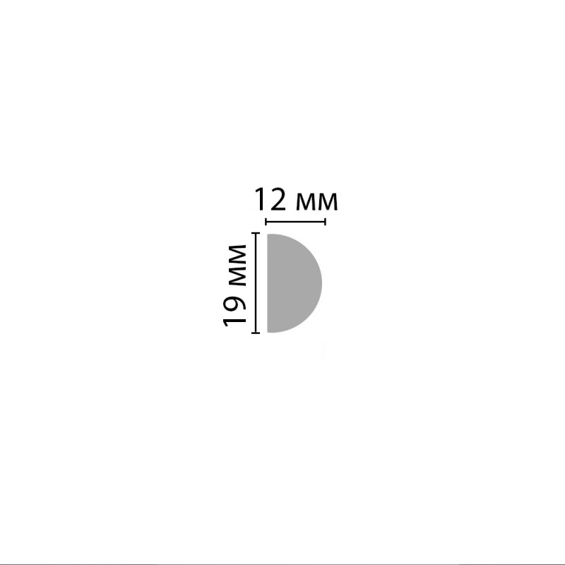A034/180 Молдинг (19*12*2000мм)