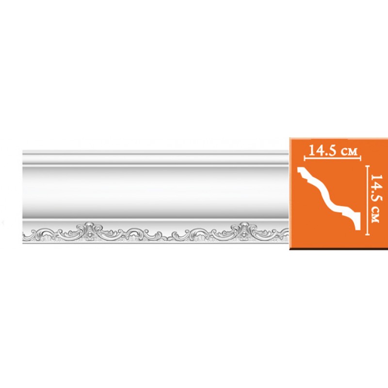 95697 потолочный плинтус с орнаментом DECOMASTER