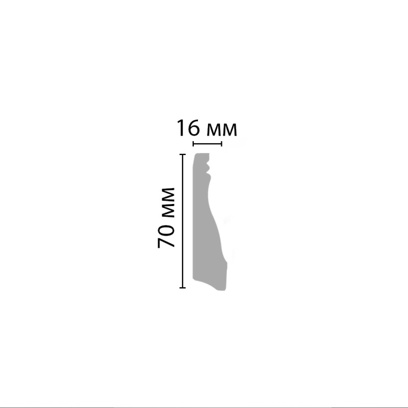 Плинтус напольный D193A/20 