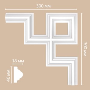 97010-9/40 угол DECOMASTER-2 (300х300мм)