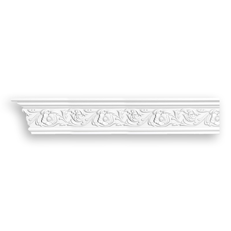 95323 гибкий потолочный плинтус с орнаментом DECOMASTER