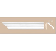 96614/45 плинтус DECOMASTER-2 (70х70х2400мм)