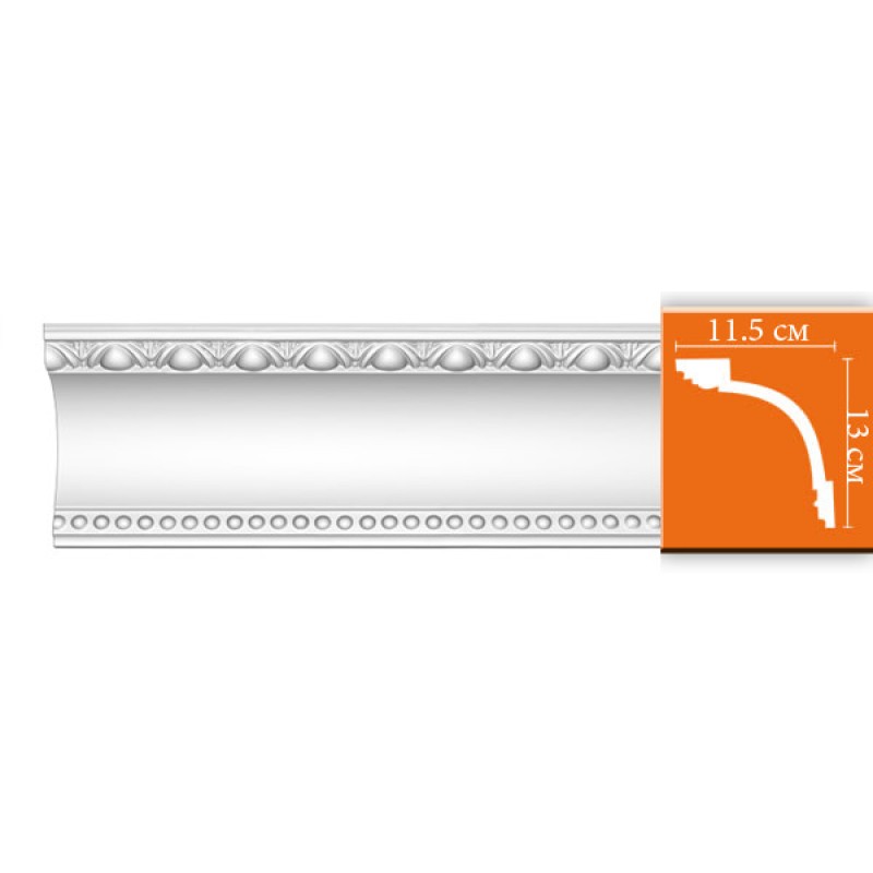 DT-88107 плинтус из полиуретана