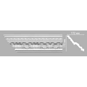 95141 ШК/11 плинтус DECOMASTER-3 (170х172х2400мм)