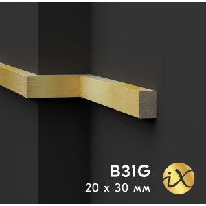 Рейка из ударопрочного XPS ПраймДекор iX B31G 20/30