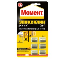 Клей Момент Эпоксилин 2 в 1 мини, 30г
