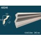 Потолочный плинтус без орнамента гибкий AB246F
