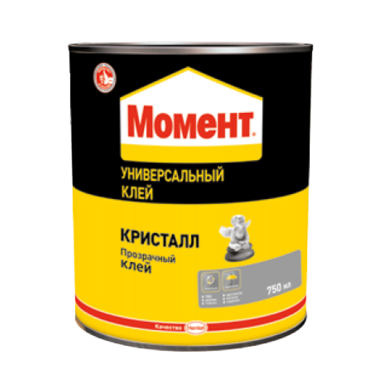 Универсальный клей Момент Кристалл, 750мл