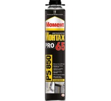 Монтажная пена Момент Монтаж PRO 65 PS850, 850мл