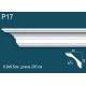 Карниз потолочный дюрополимер P17