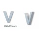 Декоративная буква V